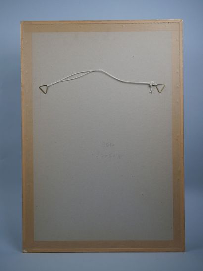 Renée HALPERN (1914-2008) 
Le salon de musique
Lithographie...