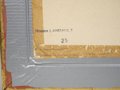Roger LANDAULT (1919-1983)
Landscapes
Pair...