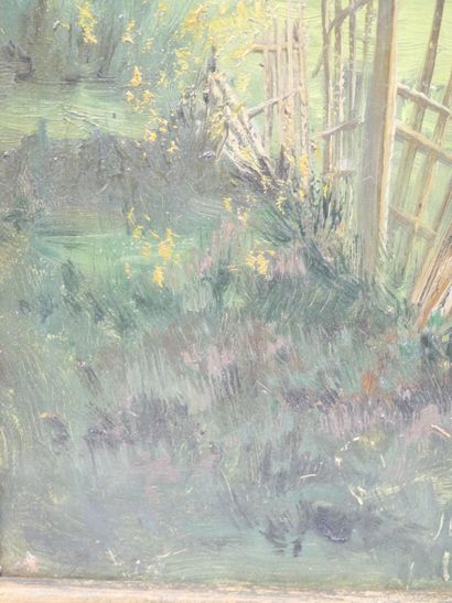 Paul MERY (1858-1921) 
The old tree and the...