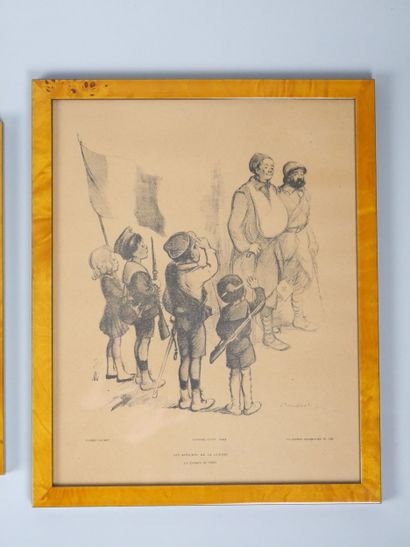 D'après Francisque POULBOT (1879-1946)
Suite...