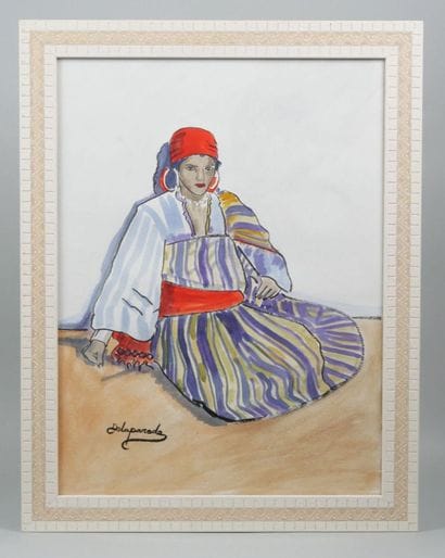 Gaston DELAPAREDE (1908-1995)
Woman of the...