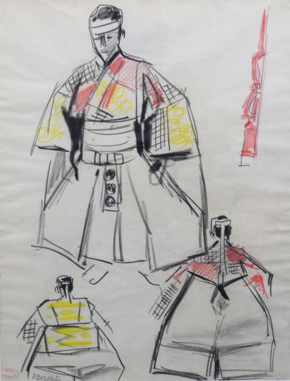 Albert BRENET (1903-2005)
Study of traditional...
