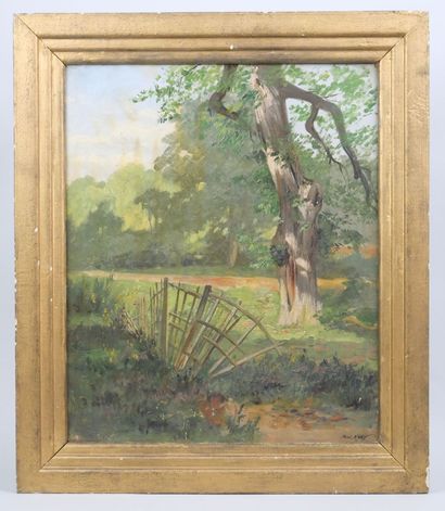Paul MERY (1858-1921) 
The old tree and the...