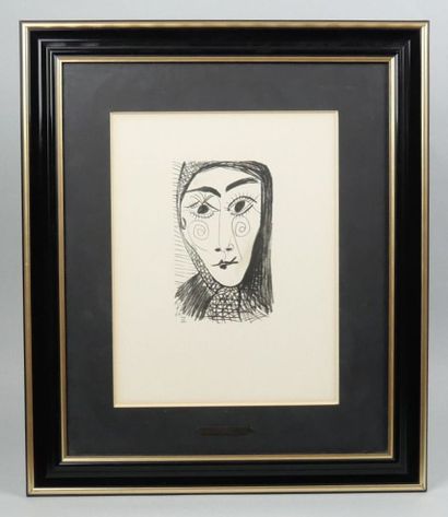 D'après Pablo PICASSO (1881-1973)
Femme au...