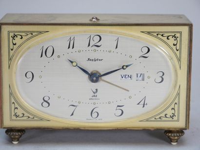 BAYARD
Pendule borne de forme demi-lune en...