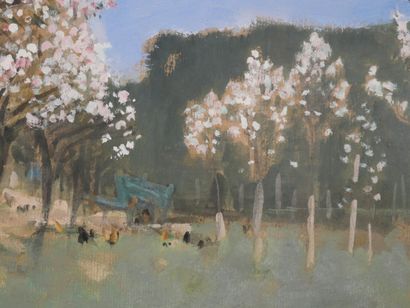 Pierre-Eugène MONTEZIN (1874-1946) 
Pommiers...