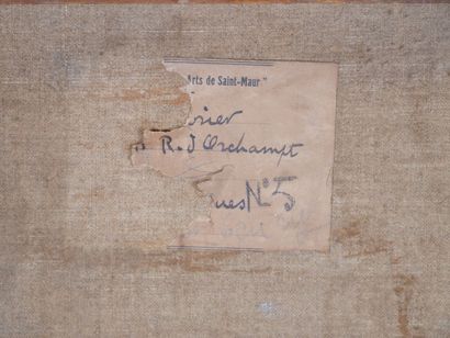 Paul Marcel CHABRIER (XXème siècle)
Marine
Huile...
