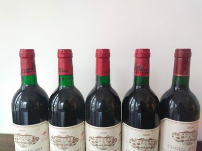 4 bouteilles Château de MUSSET, LALANDE DE...