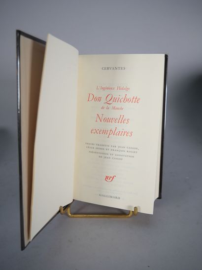 BIBLIOTHEQUE DE LA PLEIADE. 
Ensemble comprenant...