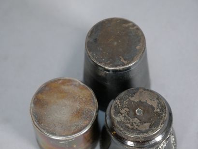 Set of 925 thousandths silver pieces including:...