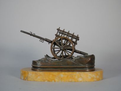 19th century school
The cart
Proof in bronze...