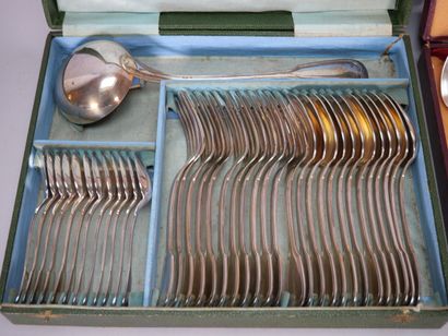 ERCUIS
Set in silver-plated metal, single-flat...