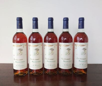 5 bouteilles BARONNIE, Baron Philippe de...