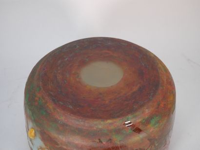 DAUM - NANCY
Bowl with circular body and...