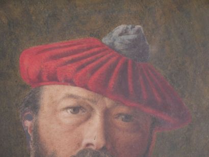 F. DONNAY (XIX-XIXe siècle)
Portrait d'homme...