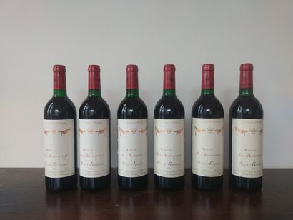 12 bouteilles MISE DE LA BARONNIE, Baron...