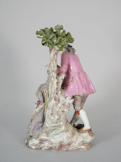 GERMANY, SAXONY:
Gallant couple near a tree
Porcelain...