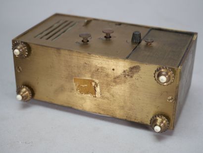 BAYARD
Pendule borne de forme demi-lune en...