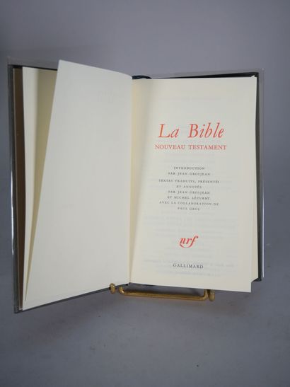 BIBLIOTHEQUE DE LA PLEIADE. 
Ensemble comprenant...