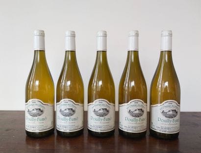 5 bouteilles LE CHAMPS DES PLANTES, POUILLY-FUME...