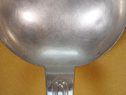 Mismatched sets of white metal household...