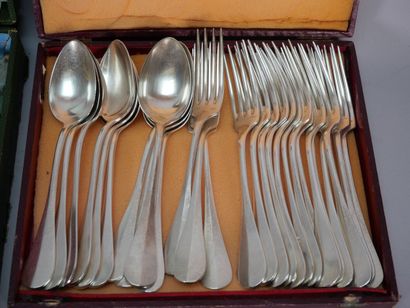 ERCUIS
Set in silver-plated metal, single-flat...