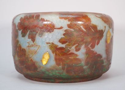 DAUM - NANCY
Bowl with circular body and...
