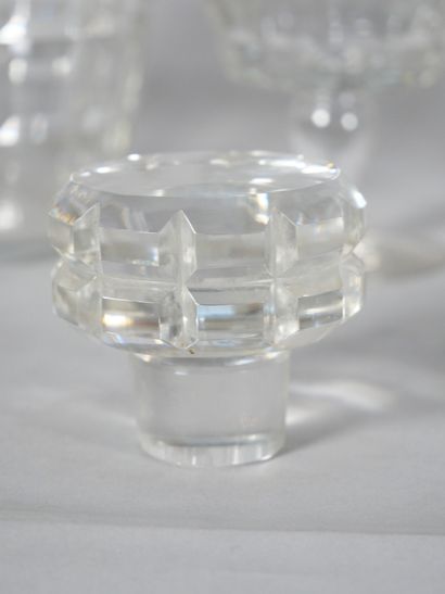 BACCARAT
Cut crystal service set, 