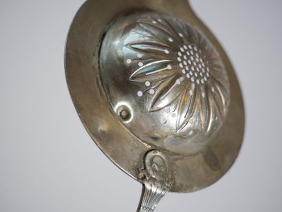 Tea service set in silver 950 thousandths...