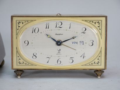 BAYARD
Pendule borne de forme demi-lune en...
