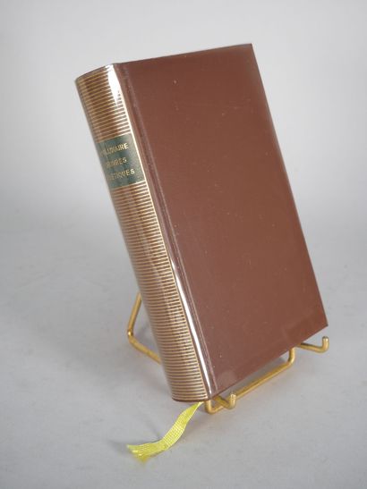 BIBLIOTHEQUE DE LA PLEIADE. 
Ensemble comprenant...