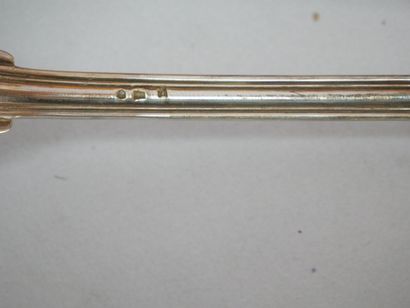 ERCUIS
Set in silver-plated metal, single-flat...