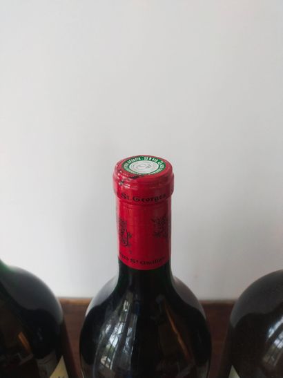 3 magnums Château SAINT-GEORGES, SAINT-GEORGES...