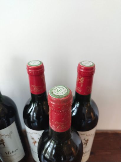 6 bouteilles Château CLERC MILLON Cru classé...