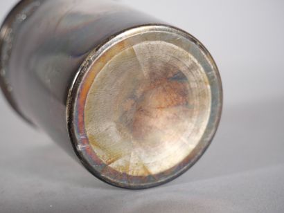 950 thousandths silver tumbler decorated...