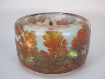 DAUM - NANCY
Bowl with circular body and...