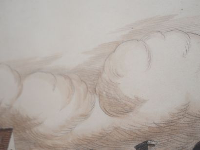 C. DEMEURE (XXe siècle)
Village aux chaumières
Dessin...