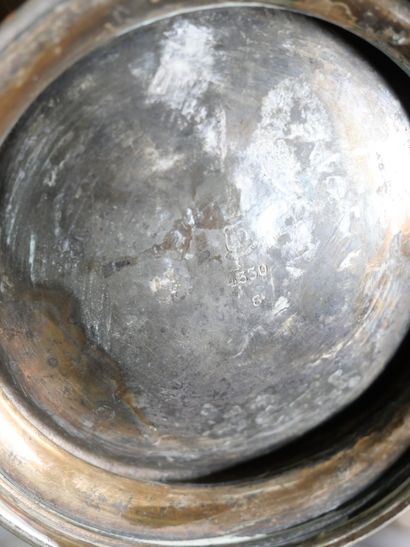 GALLIA
4-piece silver-plated tea-coffee set...