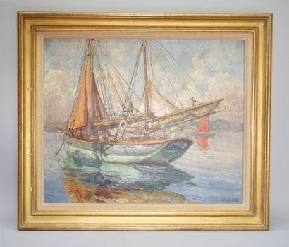 Paul Marcel CHABRIER (XXème siècle)
Marine
Huile...