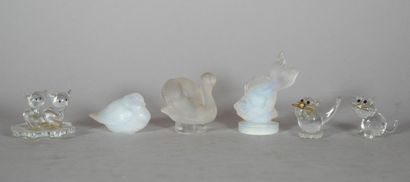 Reunion of subjects including : 
- LALIQUE...