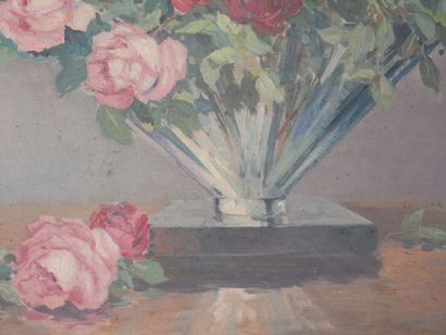 École du XXe siècle
Bouquet de roses sur...