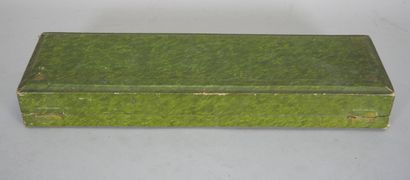 Cutlery for carving, handle in filled silver...