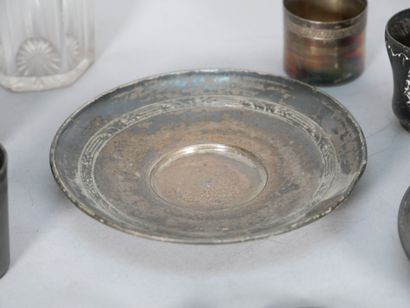 Set of 925 thousandths silver pieces including:...