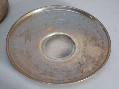 Set of two cups and their saucers in 950...
