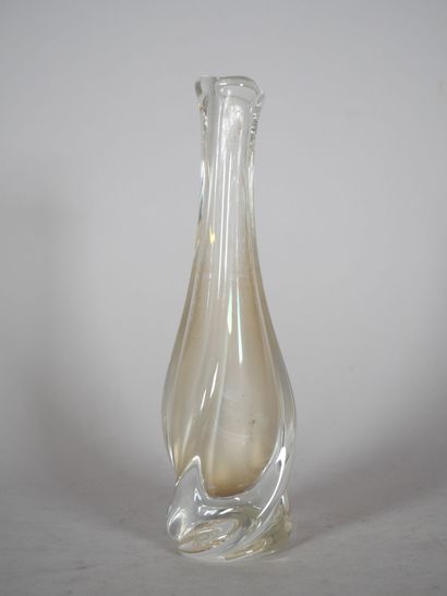 SAINT LOUIS
Doubled crystal soliflore vase...