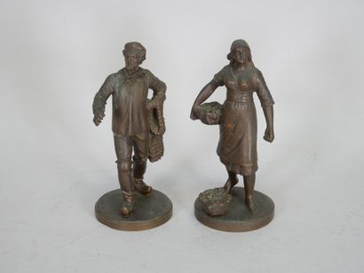 École du XIXe siècle
Couple de pêcheurs
Réunion...
