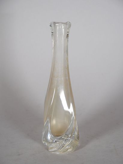 SAINT LOUIS
Doubled crystal soliflore vase...
