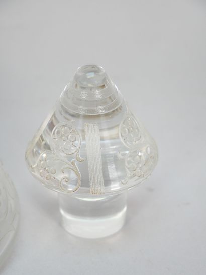 Part of a liqueur glass service with rich...