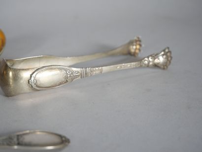 Tea service set in silver 950 thousandths...