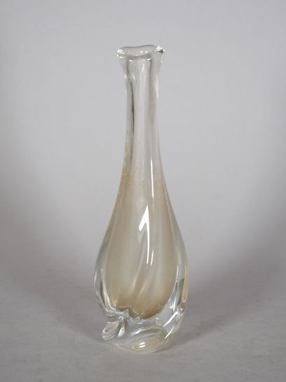 SAINT LOUIS
Doubled crystal soliflore vase...
